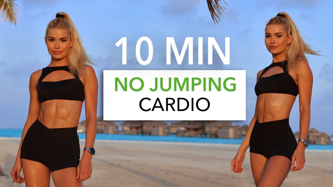 10 MIN NO JUMPING CARDIO – easy to follow, suitable for all levels