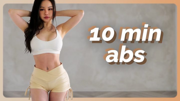 10 Mins Daily Abs Workout – No Equipment, No Repeat