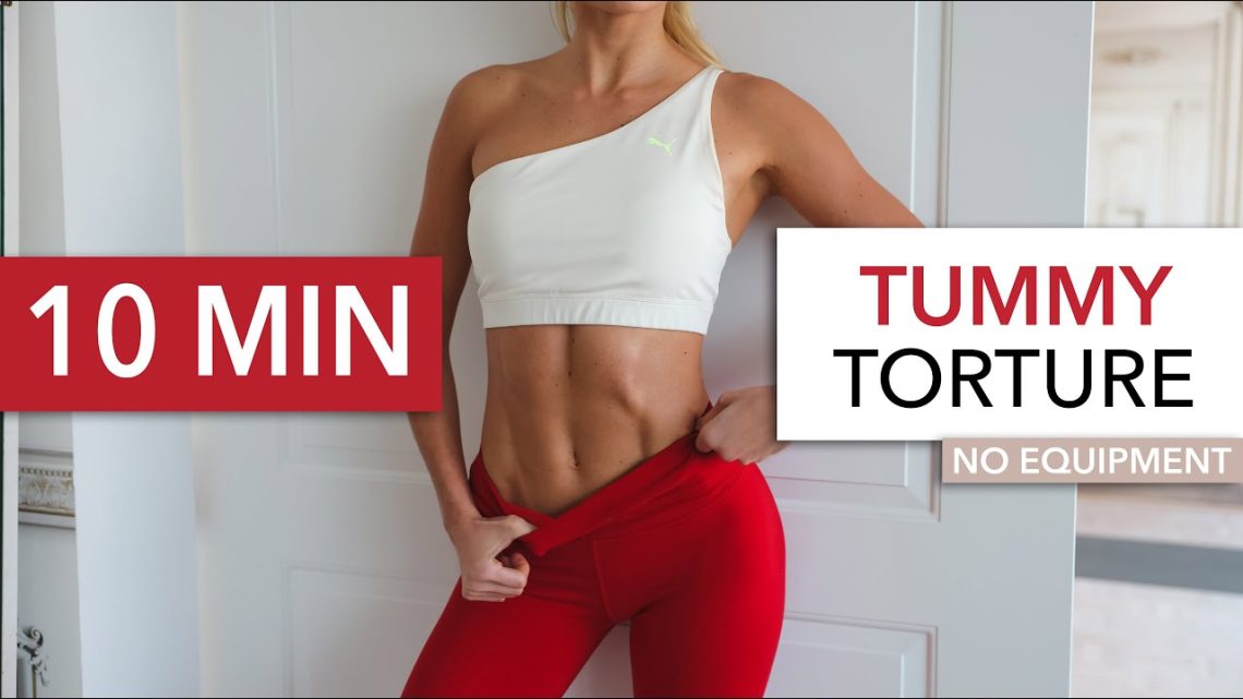 10 MIN TUMMY TORTURE – Killer Sixpack Vol. 3 – extreme ab workout I PS: no mountain climbers