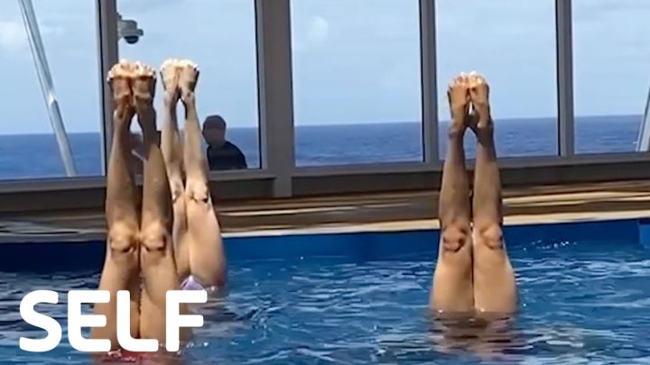 The Challenge of Synchronized Swimming on a Cruise Ship