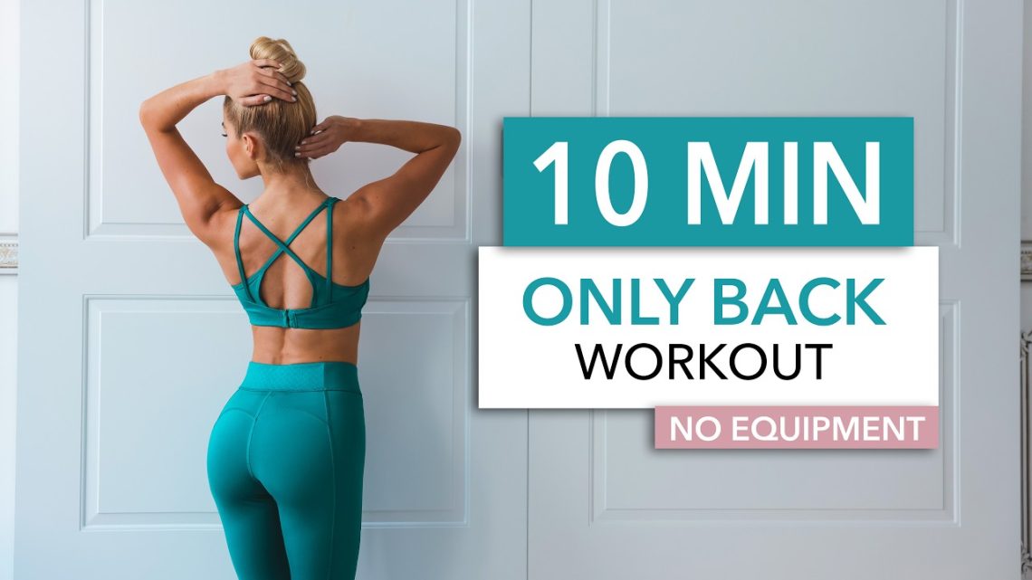 10 MIN ONLY BACK – Bodyweight Workout, on the floor – maximum focus on back muscles I No Equipment