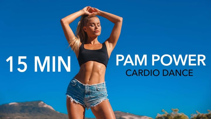 15 MIN PAM POWER Workout – Dance Style Cardio with amazing music