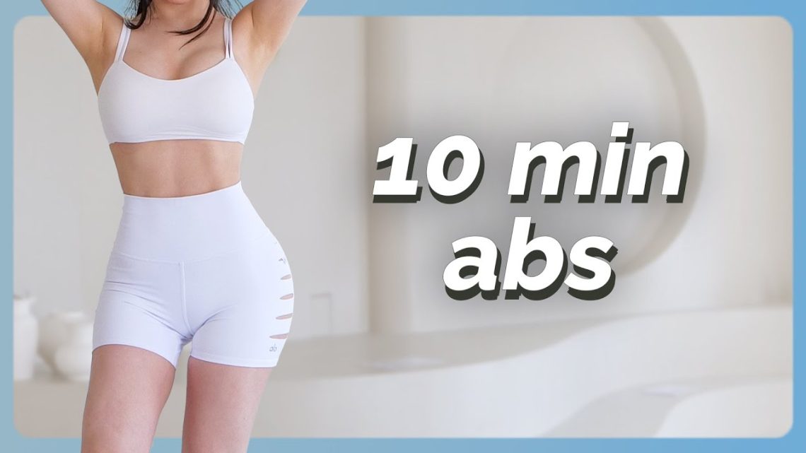 10 min Intense Abs & Core Workout – Shred & Tone