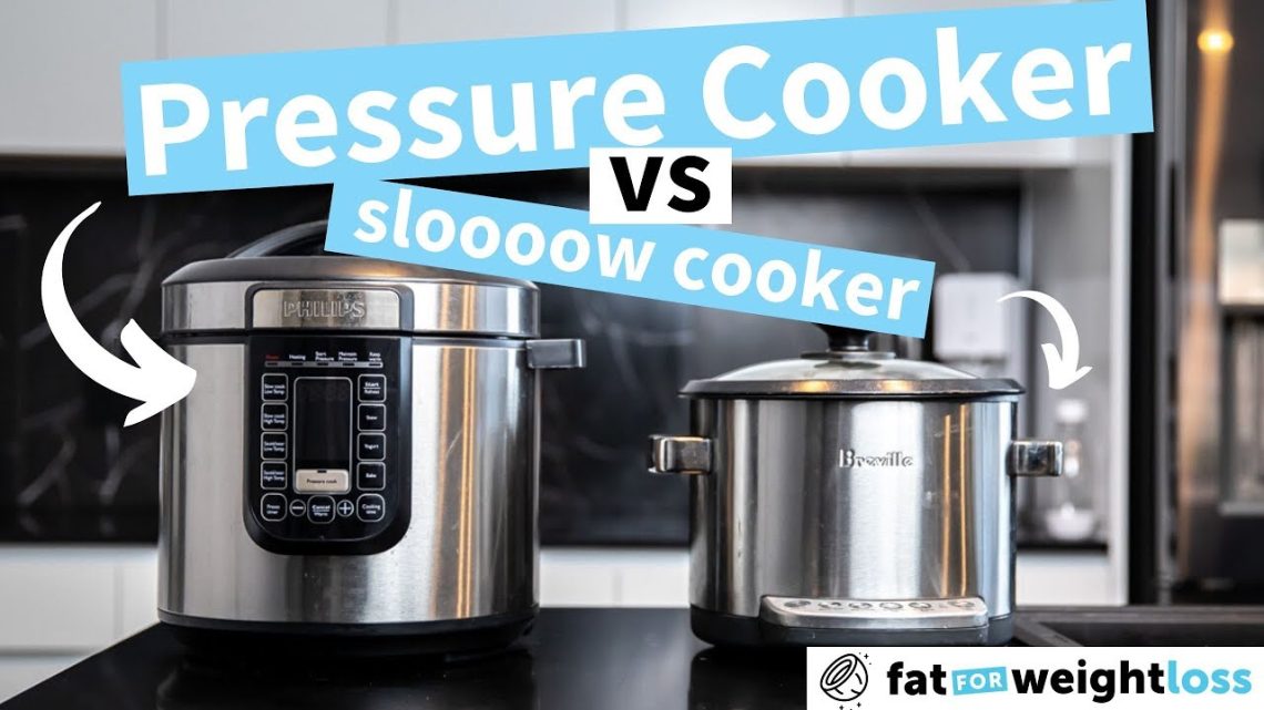 5 reasons why PRESSURE cookers are better than SLOW cookers