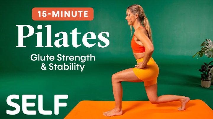 20-Minute Mat Pilates for Glute Strength & Stability (No Equipment)  Sweat With SELF