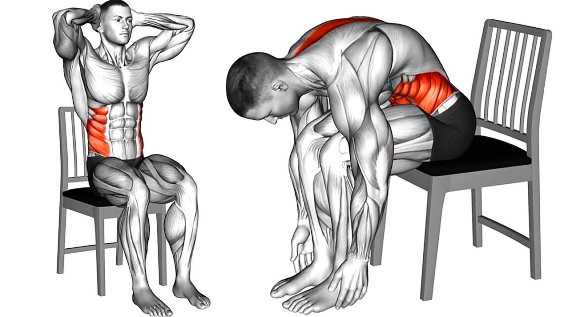 My Exercises At Home Using A Chair