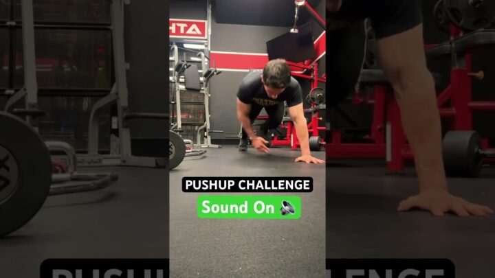 Timed Pushup Challenge (JUST 10 “REPS”)