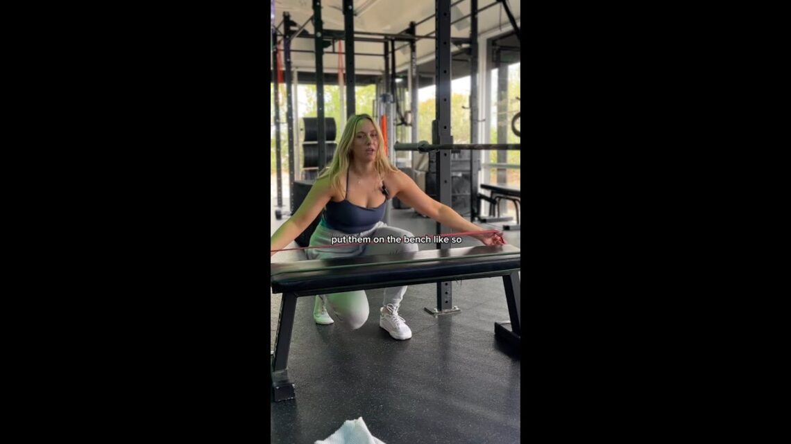 Tips to Not Slide While Bench Pressing IG: haileybarragan #gymtips #benchpress #strengthtraining