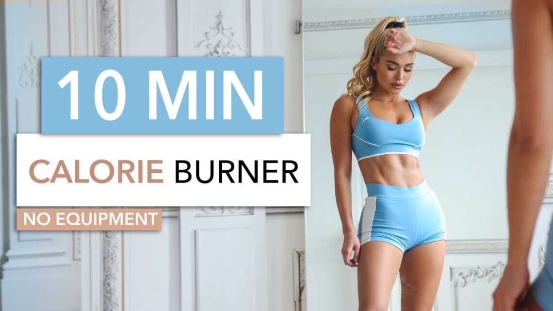 10 MIN CALORIE BURNER – Cardio Workout, not dancy, but very happy I Level: Medium Hard