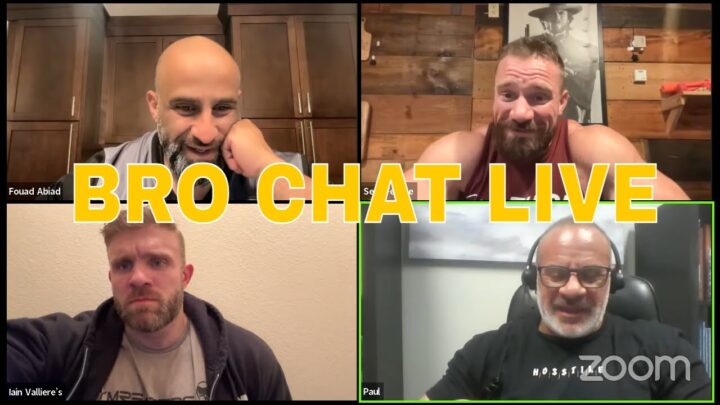 BRO CHAT LIVE OLYMPIA EDITION  Fouad Abiad, Seth Feroce, Iain Valliere & Paul Lauzon