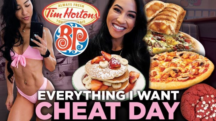 Fitgirl Dream Cheat Day  Eating Whatever I Want for 1 Day