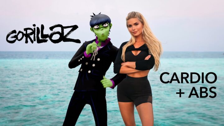 10 MIN GORILLAZ – ABS + CARDIO / fun & energetic workout with Murdoc