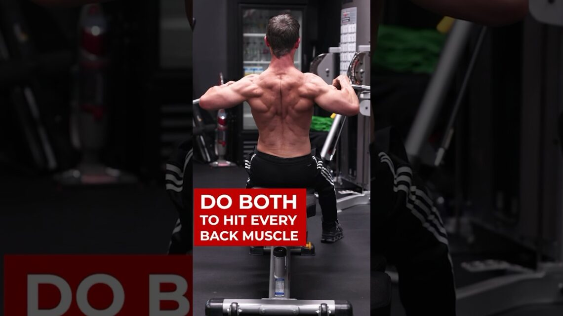 How To Target EVERY Muscle in Your Back (One Exercise)