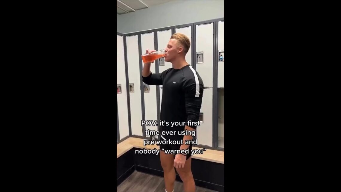 First Time Using Pre Workout IG: charlieemeister #gym #funny #gymhumor