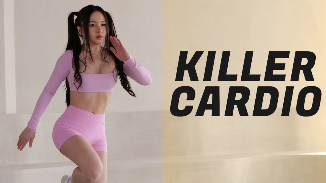 30 Min Killer Cardio Workout To Burn Lots of Calories – Full Body, No Equipment, No Repeats