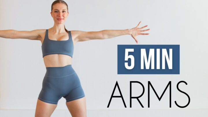 5 MIN TONED ARMS  – A Fun Workout Challenge!