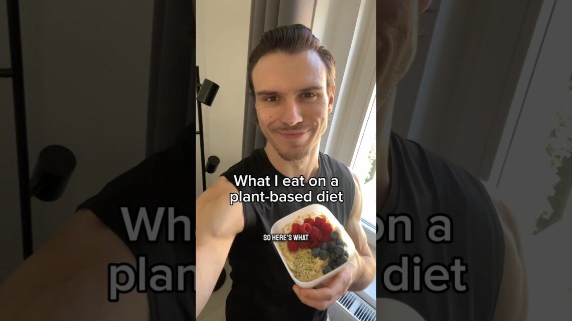 Plant-Based Meals I Eat on Repeat🌱🔁 #vegandiet #plantbasedmeals #veganfitness