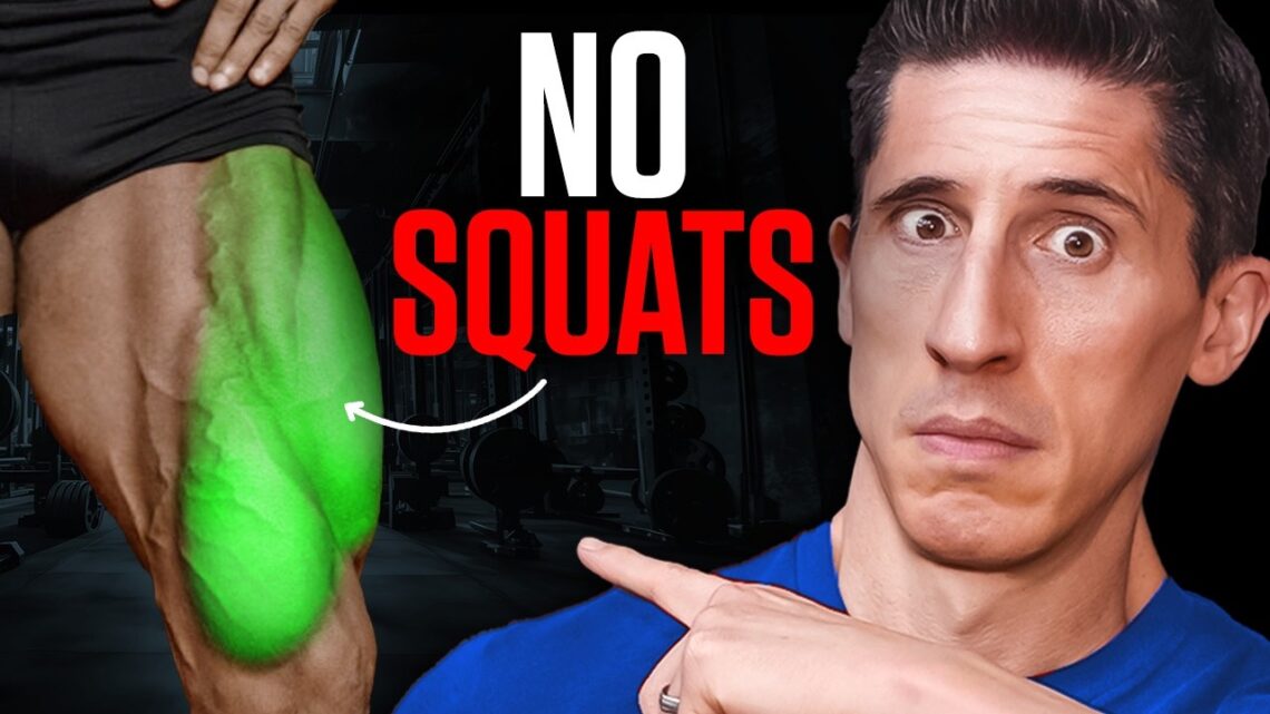 How to Get Bigger Legs WITHOUT Squats (PAIN FREE) How to Get Bigger Legs WITHOUT Squats (PAIN FREE)